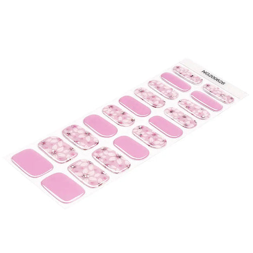 2025 Hot Selling Korea Strip Long Last Healthy Uv Light Gel — Semi-Cured Gel Nail Wraps