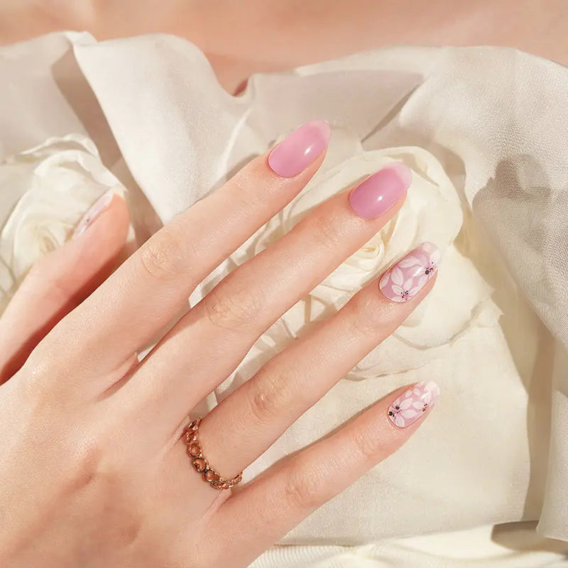 2025 Hot Selling Korea Strip Long Last Healthy Uv Light Gel — Semi-Cured Gel Nail Wraps