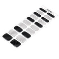 Black Polka Dot Semi-Cured — Semi-Cured Gel Nail Wraps