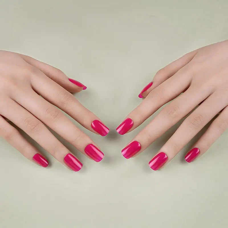Bulk Best Gel Sticker Wine Red Art — Semi-Cured Gel Nail Wraps