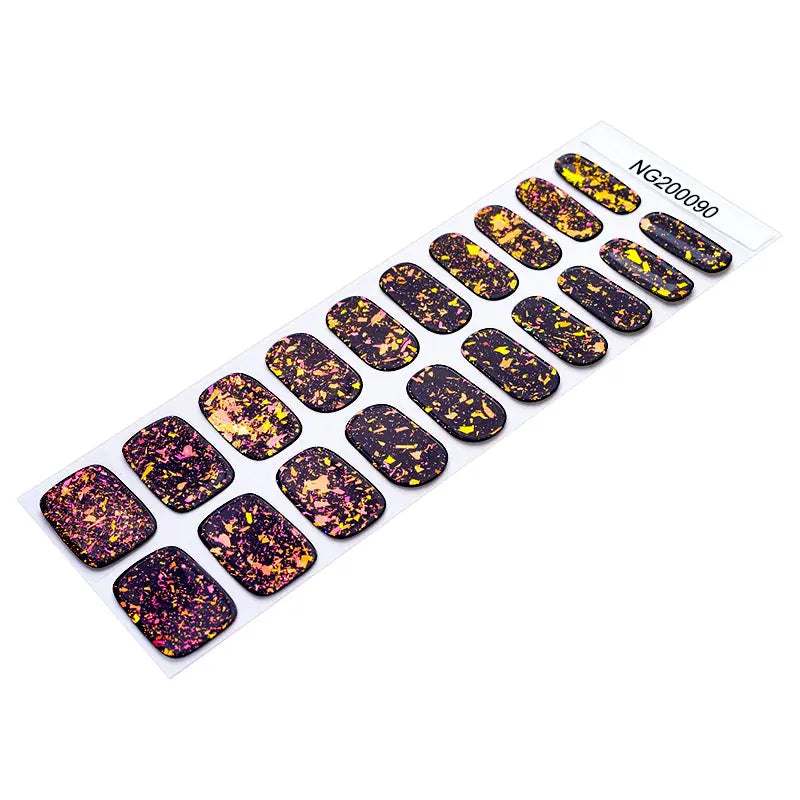 Purple Charm — Semi-Cured Gel Nail Wraps