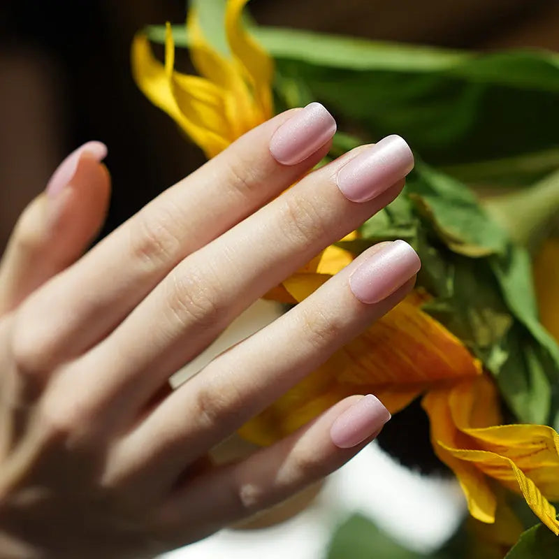 Bulk Gel That Are Made From High-Quality Materials Pink Diamond — Semi-Cured Gel Nail Wraps