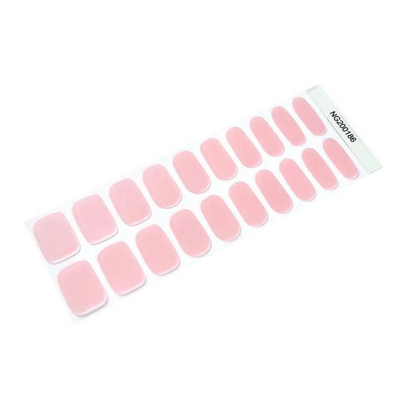 Bulk Gel That Are Made From High-Quality Materials Pink Diamond — Semi-Cured Gel Nail Wraps