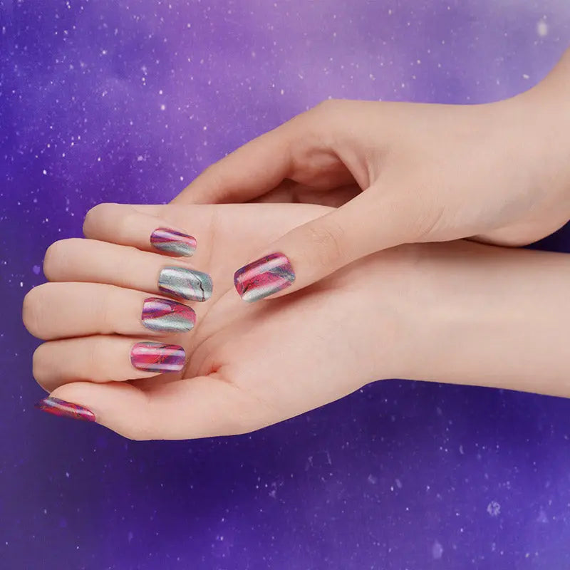 Bulk Art Stickers For Gel Distributor Retro Marble — Semi-Cured Gel Nail Wraps