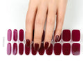 Charm Red — Semi-Cured Gel Nail Wraps