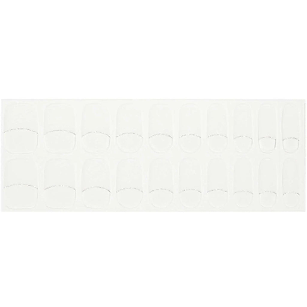 Pure White — Semi-Cured Gel Nail Wraps