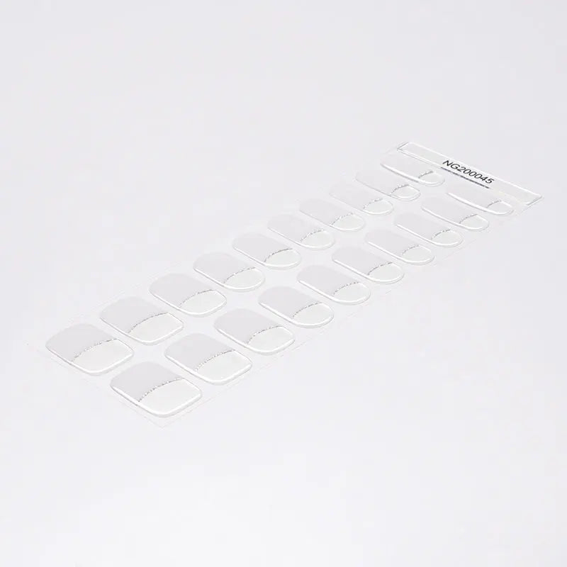 Pure White — Semi-Cured Gel Nail Wraps