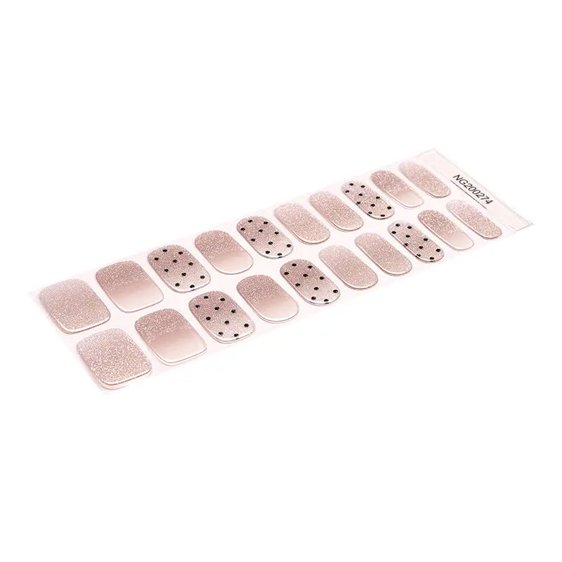 Bulk Order Best Gel Polka Dot Strips — Semi-Cured Gel Nail Wraps