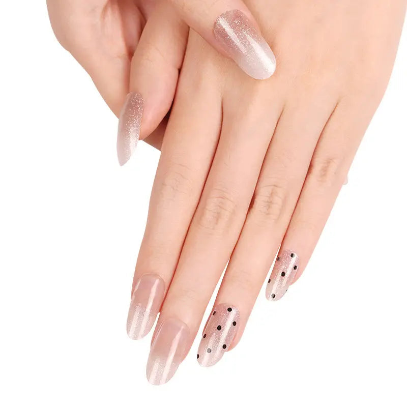 Bulk Order Best Gel Polka Dot Strips — Semi-Cured Gel Nail Wraps