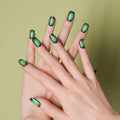 Bulk Order Uv Stickers Green Light — Semi-Cured Gel Nail Wraps