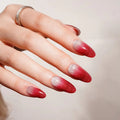 Bulk Red Glitter Stickers — Semi-Cured Gel Nail Wraps