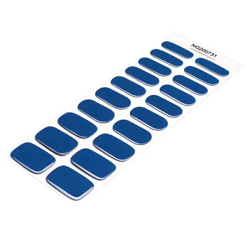 Blue — Semi-Cured Gel Nail Wraps
