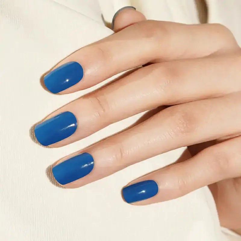 Blue — Semi-Cured Gel Nail Wraps