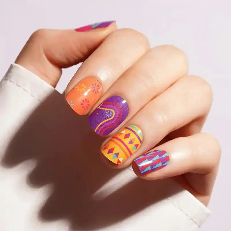 Carnival — Semi-Cured Gel Nail Wraps