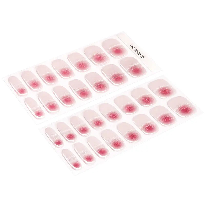 Cat-eye Designs Pink Ombre Strips — Semi-Cured Gel Nail Wraps