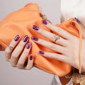 Colour Flash Glitter Strips Lavender Lovelies — Semi-Cured Gel Nail Wraps