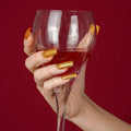 Designed For Manicures Purchase Yellow Glitter — Semi-Cured Gel Nail Wraps