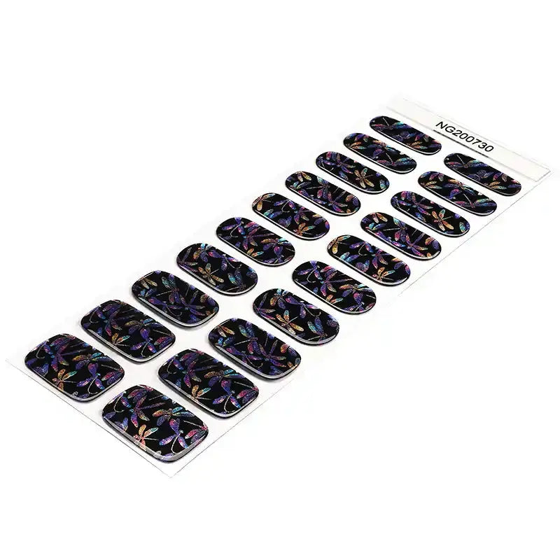 Dragonfly — Semi-Cured Gel Nail Wraps