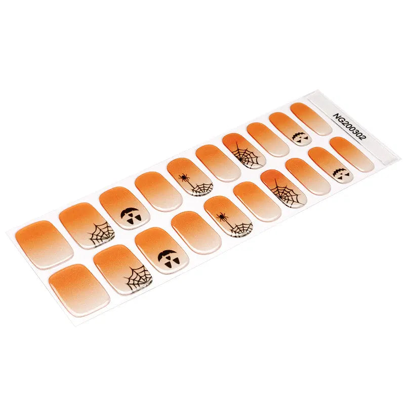 For Halloween Gel — Semi-Cured Gel Nail Wraps