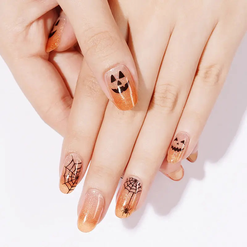 For Halloween Gel — Semi-Cured Gel Nail Wraps