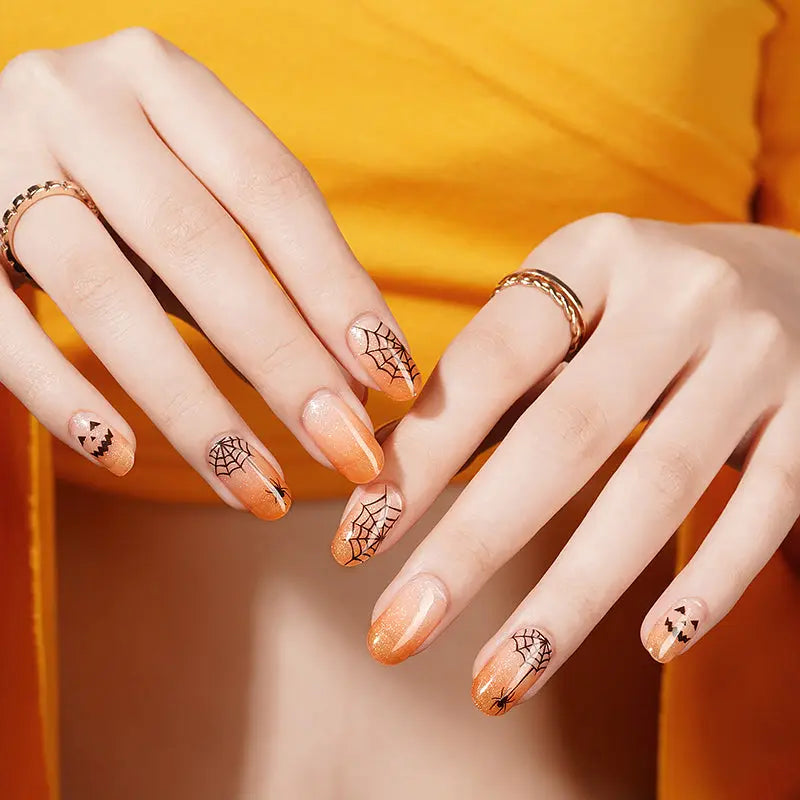 For Halloween Gel — Semi-Cured Gel Nail Wraps