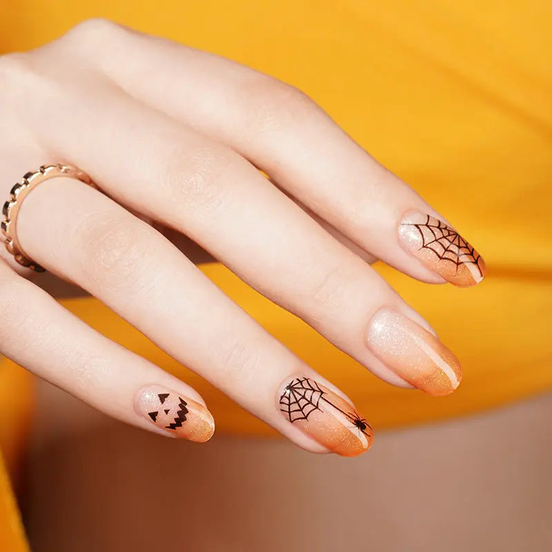 For Halloween Gel — Semi-Cured Gel Nail Wraps