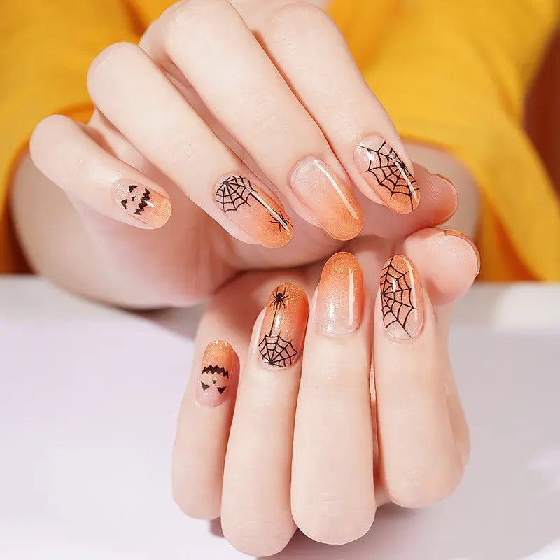 For Halloween Gel — Semi-Cured Gel Nail Wraps