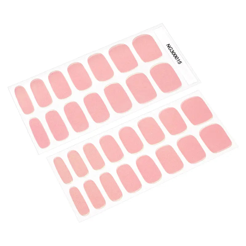 Pink Gel Polish — Semi-Cured Gel Nail Wraps