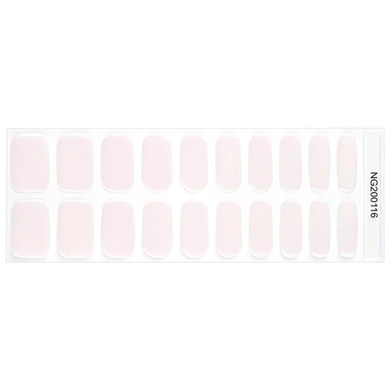 Light Pink — Semi-Cured Gel Nail Wraps