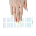 Vegan Blue — Semi-Cured Gel Nail Wraps