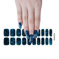 Blue Charm — Semi-Cured Gel Nail Wraps