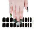 Green Charm — Semi-Cured Gel Nail Wraps