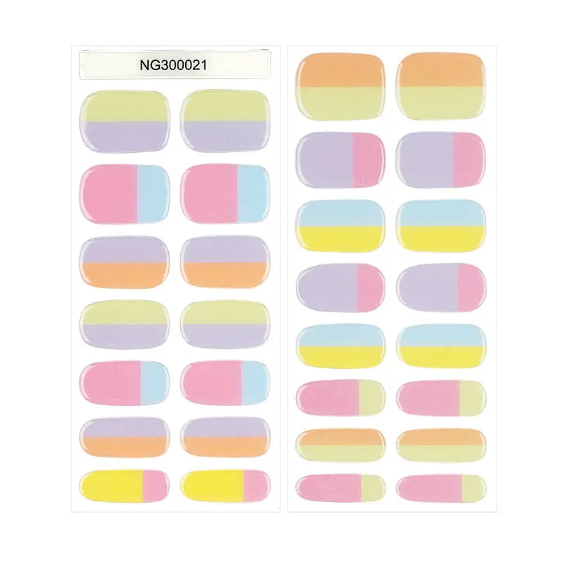 Macron Color Design — Semi-Cured Gel Nail Wraps