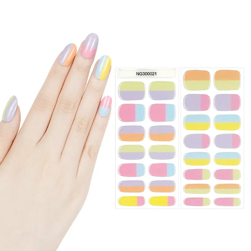 Macron Color Design — Semi-Cured Gel Nail Wraps