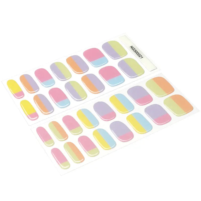 Macron Color Design — Semi-Cured Gel Nail Wraps