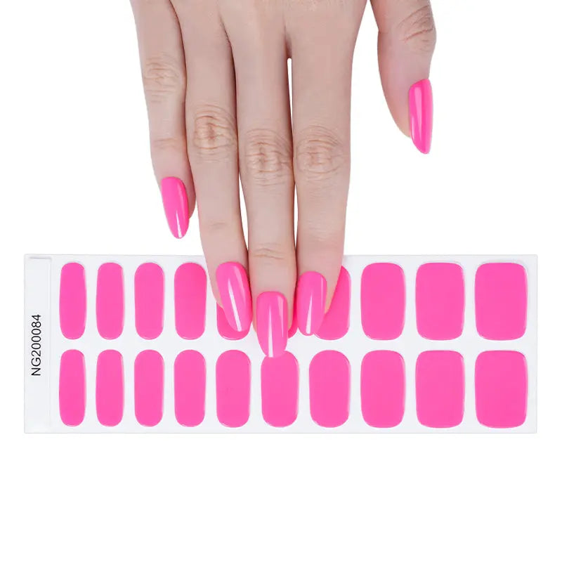 Barbie Nail Sticker — Semi-Cured Gel Nail Wraps
