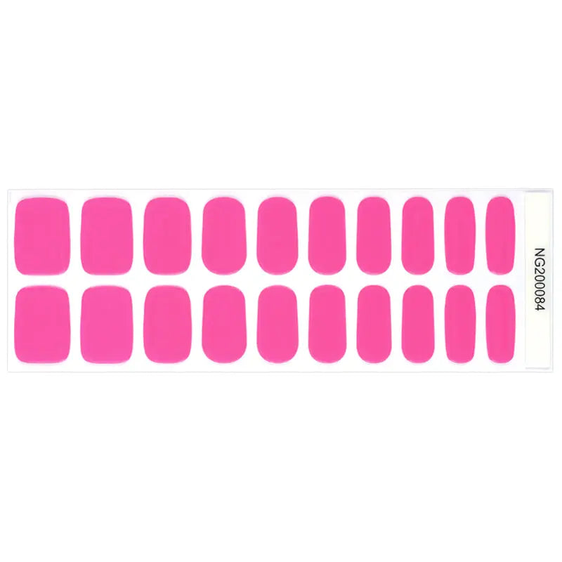 Barbie Nail Sticker — Semi-Cured Gel Nail Wraps