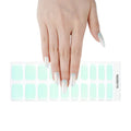 Light Mint — Semi-Cured Gel Nail Wraps