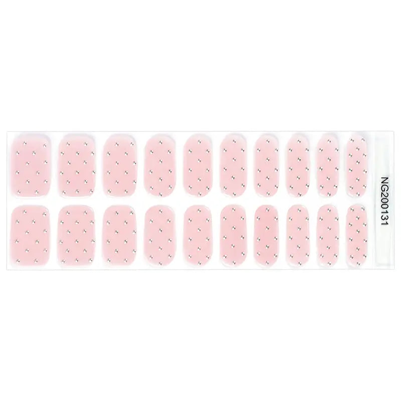 Pink Drop — Semi-Cured Gel Nail Wraps