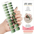 Ombre Greem — Semi-Cured Gel Nail Wraps