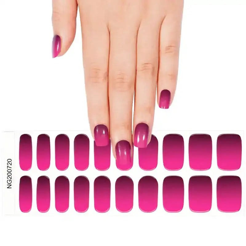 Ombre — Semi-Cured Gel Nail Wraps