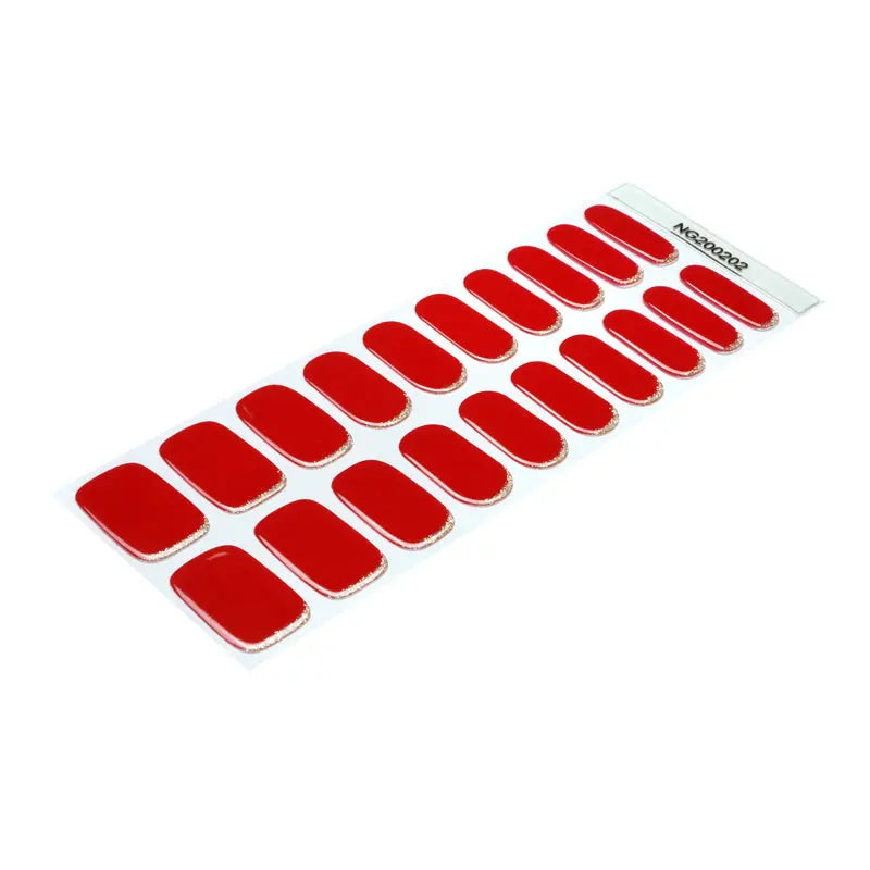 Sticker Gel Supply Chain Wholesaleanti-French Manicure — Semi-Cured Gel Nail Wraps
