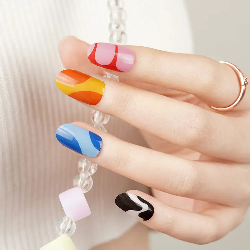 Summer Gel Strips — Semi-Cured Gel Nail Wraps