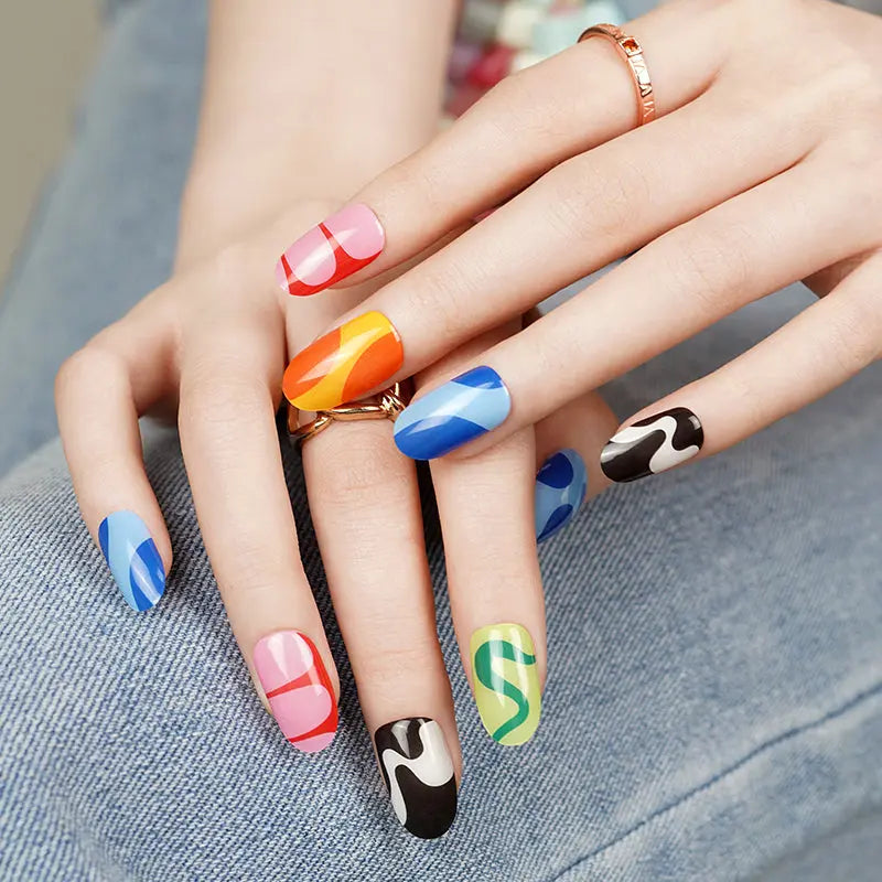 Summer Gel Strips — Semi-Cured Gel Nail Wraps