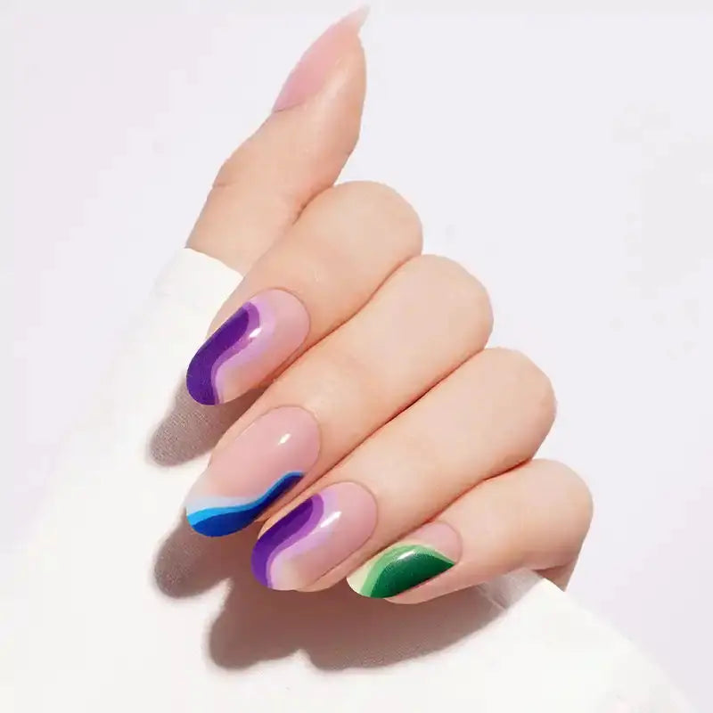 Swirls — Semi-Cured Gel Nail Wraps