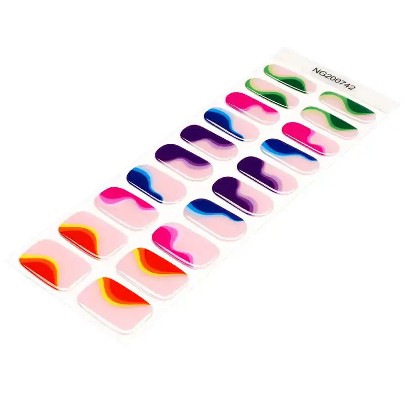 Swirls — Semi-Cured Gel Nail Wraps
