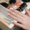 Gel Sticker Flowing Heart — Semi-Cured Gel Nail Wraps