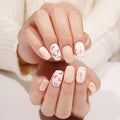 Customizable Christmas Gel Stickers For Brands — Semi-Cured Gel Nail Wraps