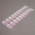 Customizable Ombre Gel Stickers Christmas For Brands — Semi-Cured Gel Nail Wraps