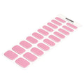 Customizable Pink Gel Stickers Spring For Brands — Semi-Cured Gel Nail Wraps